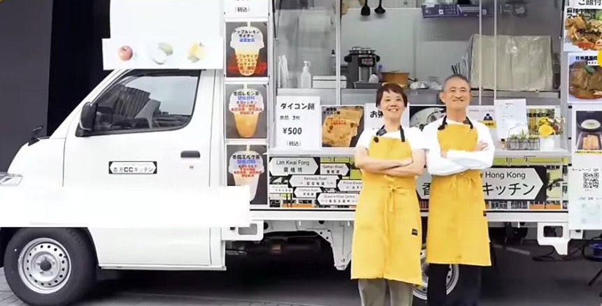 這對60+「非典型」跨國夫妻，到日本開美食車，每週只工作3小時，引24萬網友羨慕：理想退休生活